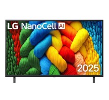 Телевизор ЖК 43'' LG/ 43", Ultra HD, Nano Color, Smart TV, WebOS, Wi-Fi, DVB-T2/C/S2, MR, 60Hz Native, 2.0ch (20W), 2 HDMI, 2 USB, 2 Pole, Ashed Blue, 2025