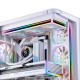 Система жидкостного охлаждения/ Water Cooling System JONSBO TH-240 White (260W, 240mm, LED temp., White, ARGB/ Fans: 2x120mm, 62.4CFM, 37.3dBA, 2400RPM/ Pump height 72mm, 30dBA, 2400RPM, Rad thickness 27mm/ S: 1851, 1700, 1200, 115X, AM5, AM4)