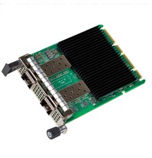 Сетевая карта/ Intel® Ethernet Network Adapter E810-XXVDA2 for OCP 3.0, 2xSFP28 ports, 25GbE, OCP 3.0 PCI-E x8 gen3/gen4, iWARP/RoCEv2, IEEE 1588 PTP, ADQ, iSCSI, NFS, VMDq. PCI-SIG* SR-IOV Capable