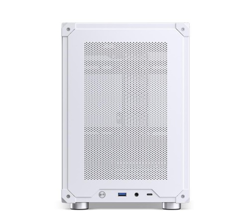 Корпус без блока питания/ Case JONSBO C6, Mini-Tower, no fan, 1xUSB-A 3.2 + 1xUSB-C 3.2, mATX, mITX White