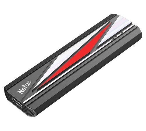 SSD накопитель Netac ZX20L 2TB USB 3.2 Gen 2x2 Type-C External SSD, R/W up to 2000MB/1800MB/s, with USB C to A cable and 20Gbps USB C to C cable, 5Y wty