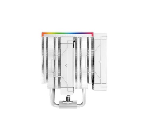 Кулер для процессора DEEPCOOL AK620 DIGITAL WH LGA20XX/1700/1200/115X/AM5/AM4 (8шт/кор, TDP 260W, PWM, DUAL Fan 120mm, 6 тепл. трубок, ARGB, белый) RET (R-AK620-WHADMN-G)