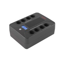 Линейно-интерактивный ИБП ДКС серии Info PDU, 800 ВА/480 Вт, 1/1,8xSchuko, LCD, 1x8Aч