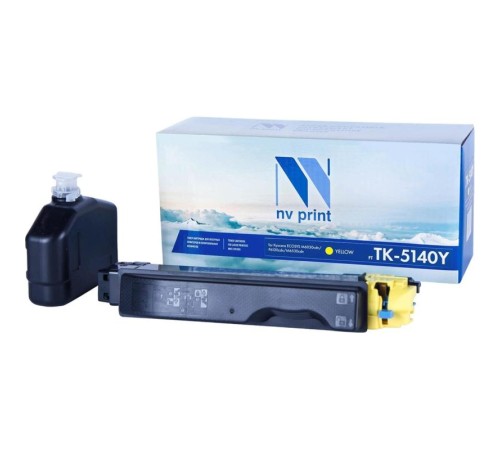 -/ Тонер-картридж NVP NV-TK-5140 Yellow для Kyocera ECOSYS M6030cdn/ M6530cdn/ P6130cdn (5000k)