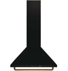 Вытяжки GORENJE/ WHC63CLB, Настенная вытяжка, ширина 60 см, 650 м3/ч, Отвод воздуха и рециркуляция, цвет: антрацит