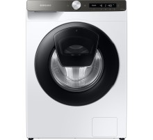 Стиральная машина Samsung/ WW5500T c Addwash, Eco Bubble, 850х600х550 мм, 9 кг, 1400, Пар, Инверторный мотор, Белый корпус/Черный люк