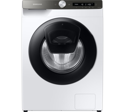 Стиральная машина Samsung/ WW5500T c Addwash, Eco Bubble, 850х600х550 мм, 9 кг, 1400, Пар, Инверторный мотор, Белый корпус/Черный люк Стиральная машина Samsung/ WW5500T c Addwash, Eco Bubble, 850х600х550 мм, 9 кг, 1400, Пар, Инверторный мотор, Белый корпус/Черный люк