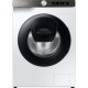 Стиральная машина Samsung/ WW5500T c Addwash, Eco Bubble, 850х600х550 мм, 9 кг, 1400, Пар, Инверторный мотор, Белый корпус/Черный люк
