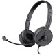 Компьютерная гарнитура Defender 63164 Tune 160 черный, провод 1.8 м