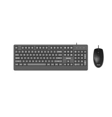 Аксессуары Philips Проводной Комплект  SPT6247, USB 2.0 104 клав/3 кнопки, 1600dpi, русская заводская раскладка, чёрный