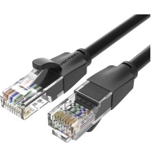 Патч-корд Vention прямой UTP cat.6, RJ45 - 15м. Черный