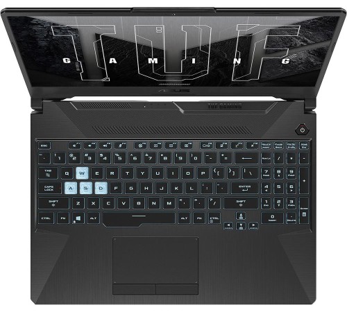 Ноутбук/ ASUS TUF A15 FA506NCR-HN044 15.6"(1920x1080 (матовый, 144Hz) IPS)/AMD Ryzen 7 7435HS(3.1Ghz)/16384Mb/512PCISSDGb/noDVD/Ext:nVidia GeForce RTX3050(4096Mb)/Cam/BT/WiFi/48WHr/war 1y/2.3kg/Graphite Black/DOS Ноутбук/ ASUS TUF A15 FA506NCR-HN044 15.6"(1920x1080 (матовый, 144Hz) IPS)/AMD Ryzen 7 7435HS(3.1Ghz)/16384Mb/512PCISSDGb/noDVD/Ext:nVidia GeForce RTX3050(4096Mb)/Cam/BT/WiFi/48WHr/war 1y/2.3kg/Graphite Black/DOS