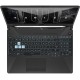 Ноутбук/ ASUS TUF A15 FA506NCR-HN044 15.6"(1920x1080 (матовый, 144Hz) IPS)/AMD Ryzen 7 7435HS(3.1Ghz)/16384Mb/512PCISSDGb/noDVD/Ext:nVidia GeForce RTX3050(4096Mb)/Cam/BT/WiFi/48WHr/war 1y/2.3kg/Graphite Black/DOS