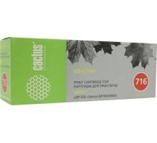 -/ Картридж лазерный Cactus CS-C716Y 716 Y желтый (1500стр.) для Canon i-Sensys MF8030/MF8030cn/MF8050/