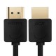 Greenconnect Кабель SLIM 3.0m HDMI 2.0, черный Slim, OD3.8mm, HDR 4:2:2, Ultra HD, 4K 60 fps 60Hz, 3D, AUDIO, 18.0 Гбит/с, 32/32 AWG, GCR-51597
