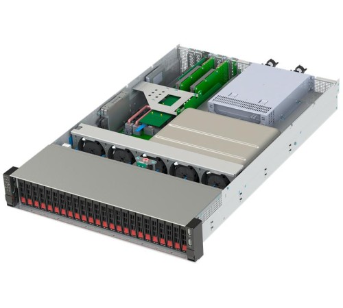 Сервер НТ "Яхонт-УВМ Б41"(НИКА.466533.347) 2U Rack, 4хЭльбрус 8СВ, 16х16GB DDR4 ECC, 1хSATA SSD 960GB, 1хSAS HDD 2.4TB, RAID with bat., 3x1G, AMD Radeon R7 240, 1хBMC, Eth 2х1Gbe RJ45, БП (1+1) 1600W, Rails.