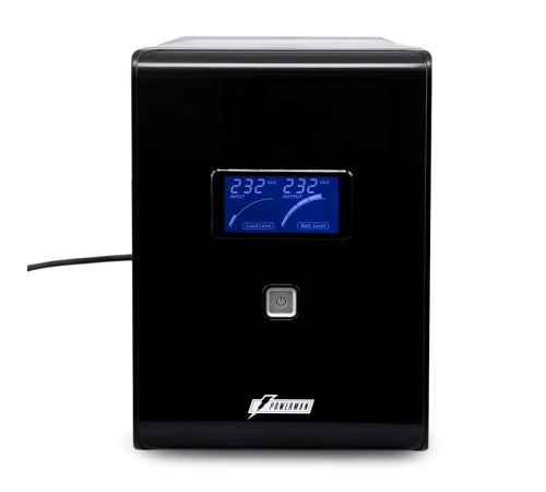 ИБП POWERMAN Smart Sine 2000, LCD, линейно-интерактивный, 2000ВА, 1400Вт, 4 евророзетки с резервным питанием, USB, батарея 12В 9Ач 2 шт., 380мм х 158мм х 198мм, 12.7 кг./ UPS POWERMAN Smart Sine 2000, LCD, line-interactive, 2000VA, 1400W, 4 eurosockets w ИБП POWERMAN Smart Sine 2000, LCD, линейно-интерактивный, 2000ВА, 1400Вт, 4 евророзетки с резервным питанием, USB, батарея 12В 9Ач 2 шт., 380мм х 158мм х 198мм, 12.7 кг./ UPS POWERMAN Smart Sine 2000, LCD, line-interactive, 2000VA, 1400W, 4 eurosockets w