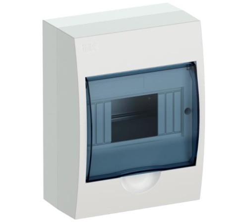 Корпус пластиковый KREPTA 3 Корпус пластиковый ЩРН-П-6 IP41 белый IEK