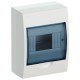 Корпус пластиковый KREPTA 3 Корпус пластиковый ЩРН-П-6 IP41 белый IEK