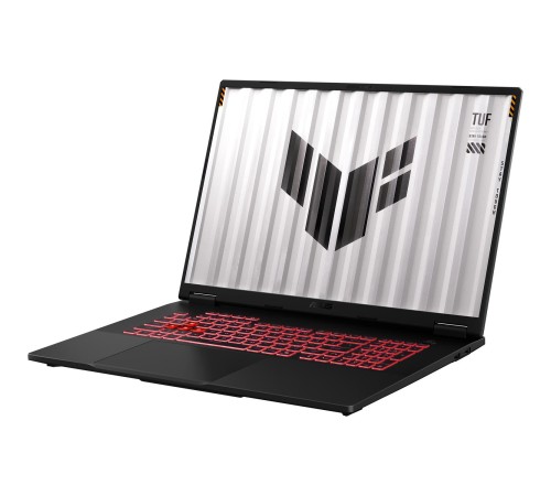 Ноутбук/ ASUS TUF A18 FA808UM-S8050 18"(1920x1200 (матовый, 144Hz) IPS)/AMD Ryzen 7  260(3.8Ghz)/16384Mb/512PCISSDGb/noDVD/Ext:nVidia GeForce RTX 5060(8192Mb)/Cam/BT/WiFi/90WHr/war 1y/2.6kg/Jaeger Gray/DOS