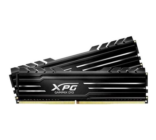 Оперативная память ADATA GAMMIX D10 DDR4 DIMM 32GB 3600MHz 2*16GB 18-22-22 1.35V BLACK DUAL COLOR BOX
