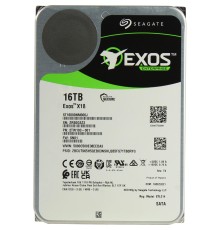Жесткий диск/ HDD Seagate SATA 16Tb Exos X18 6Gb/s 7200 256Mb 1 year warranty
