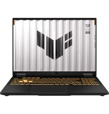 Ноутбук/ ASUS TUF F16 FX608JP-RV019 16"(1920x1200 (матовый, 165Hz) IPS)/Intel Core i5 13450HX(2.4Ghz)/32768Mb/1024PCISSDGb/noDVD/Ext:nVidia GeForce RTX 5070(8192Mb)/Cam/BT/WiFi/90WHr/war 1y/2.2kg/Jaeger Gray/DOS