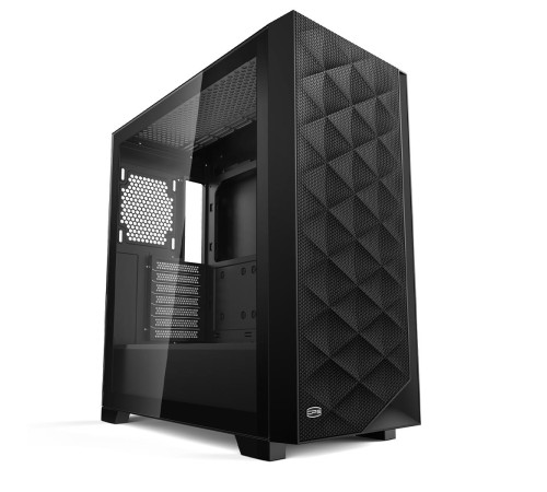 Корпус без блока питания/ Case PCCooler C3D510 BK, Midi-Tower, TG, Mesh, no fans, 2xUSB-A 3.0, E-ATX, ATX, mATX, mITX Black Корпус без блока питания/ Case PCCooler C3D510 BK, Midi-Tower, TG, Mesh, no fans, 2xUSB-A 3.0, E-ATX, ATX, mATX, mITX Black