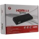 Разветвитель/ Разветвитель VCOM DD424 HDMI(19F)-4xHDMI(19F) v2.0 4K, черный