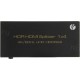 Разветвитель/ Разветвитель VCOM DD424 HDMI(19F)-4xHDMI(19F) v2.0 4K, черный