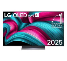 Телевизор 55'' LG/ 55'' OLED, Ultra HD, Smart TV, WebOS, Bluetooth, MR NFC, 120Hz Native (VRR 144Hz), 2.2ch 40Вт Dolby Atmos, 2хHDMI, 3хUSB, 1 Pole, Charcoal Black, 2025
