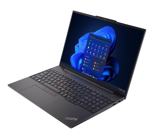 Ноутбук/ Lenovo ThinkPad E16 G2 16" (1920x1200) IPS, Ryzen 7 7735HS, 16GB DDR4,512GB SSD, AMD Radeon, HD RGB Cam, RTL8852BE,FPR,3 Cell 47Whr, BKLT KB ENG, No OS, 1Y ( EN_kbd , 3pin cable Ноутбук/ Lenovo ThinkPad E16 G2 16" (1920x1200) IPS, Ryzen 7 7735HS, 16GB DDR4,512GB SSD, AMD Radeon, HD RGB Cam, RTL8852BE,FPR,3 Cell 47Whr, BKLT KB ENG, No OS, 1Y ( EN_kbd , 3pin cable