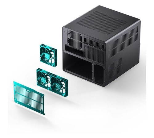 Корпус без блока питания/ Case JONSBO N5, Mini-Tower, 3x120mm, 1xUSB-A 3.0 + 1xUSB-C 3.2, E-ATX, ATX, mATX, mITX Black Корпус без блока питания/ Case JONSBO N5, Mini-Tower, 3x120mm, 1xUSB-A 3.0 + 1xUSB-C 3.2, E-ATX, ATX, mATX, mITX Black