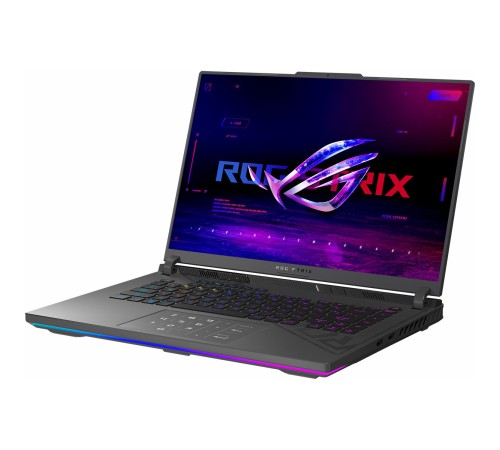 Ноутбук/ ASUS ROG Strix G16 G614JU-N3441 16"(1920x1200 (матовый, 165Hz) IPS)/Intel Core i7 13650HX(2.6Ghz)/16384Mb/512PCISSDGb/noDVD/Ext:nVidia GeForce RTX4050(6144Mb)/Cam/BT/WiFi/90WHr/war 1y/2.5kg/Eclipse Gray/DOS Ноутбук/ ASUS ROG Strix G16 G614JU-N3441 16"(1920x1200 (матовый, 165Hz) IPS)/Intel Core i7 13650HX(2.6Ghz)/16384Mb/512PCISSDGb/noDVD/Ext:nVidia GeForce RTX4050(6144Mb)/Cam/BT/WiFi/90WHr/war 1y/2.5kg/Eclipse Gray/DOS