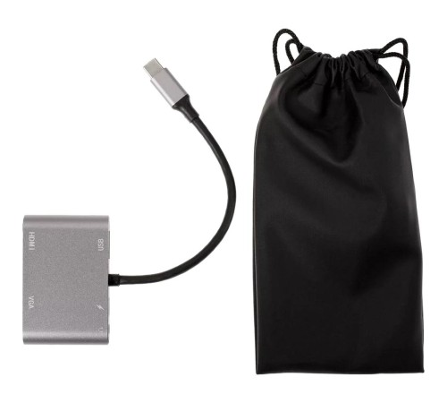 Адаптер/ Адаптер USB Type-Cm-->VGA, HDMI 4k*30Hz, USB3.0, PD, Audio, iOpen (Aopen/Qust)<ACU4511> Адаптер/ Адаптер USB Type-Cm-->VGA, HDMI 4k*30Hz, USB3.0, PD, Audio, iOpen (Aopen/Qust)<ACU4511>