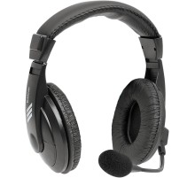 Defender Компьютерная гарнитура Gryphon 750U USB, черный, 1.8м кабель