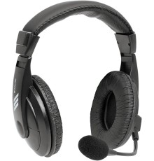 Defender Компьютерная гарнитура Gryphon 750U USB, черный, 1.8м кабель