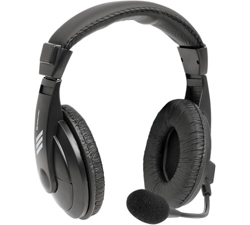 Defender Компьютерная гарнитура Gryphon 750U USB, черный, 1.8м кабель