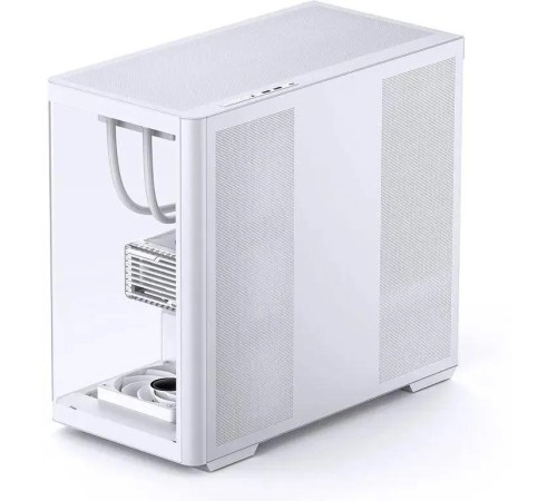 Корпус без блока питания/ Case JONSBO D300, Mini-Tower, TG, no fan, 2xUSB-A 3.2 + 1xUSB-C 3.2, mATX, mITX White Корпус без блока питания/ Case JONSBO D300, Mini-Tower, TG, no fan, 2xUSB-A 3.2 + 1xUSB-C 3.2, mATX, mITX White