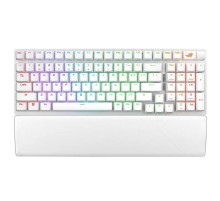 Клавиатра ASUS ROG STRIX SCOPE II 96 WIRELESS, 2.4 GHz RF, Bluetooth, 96%, PBT, White