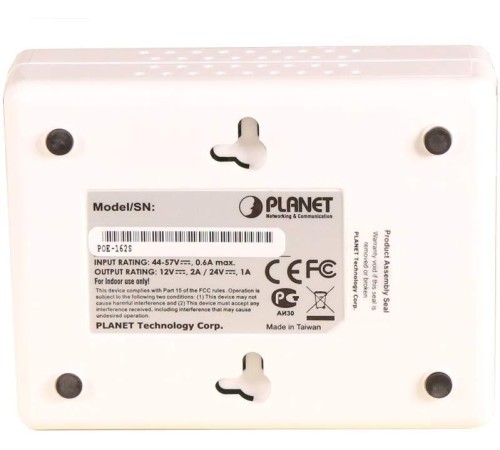 PoE сплиттер/ PLANET IEEE802.3at High Power PoE Splitter - 12V/24V PoE сплиттер/ PLANET IEEE802.3at High Power PoE Splitter - 12V/24V