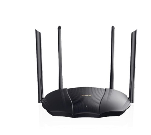 Маршрутизатор/ Tenda TX12 Двухдиапазонный гигабитный Wi-Fi 6 роутер AX3000, до 574 Мбит/с на 2,4 ГГц + до 2402 Мбит/с на 5 ГГц, LAN 2x1Гбит/с, WAN 1x1Гбит/с, 4 антенны