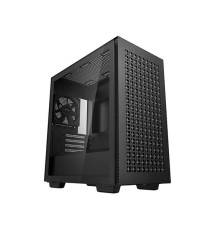 Корпус Deepcool CH370 без БП, боковое окно (закаленное стекло), черный, mATX (R-CH370-BKNAM1-G-1)