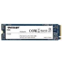 Твердотельный накопитель Patriot SSD P300 128GB M.2 2280 NVMe PCIe 3.0 x4 R1600/W600 TBW 60TB 3D NAND