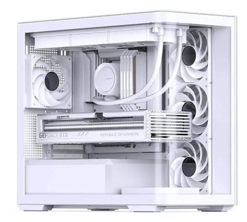 Корпус без блока питания/ Case JONSBO D300, Mini-Tower, TG, no fan, 2xUSB-A 3.2 + 1xUSB-C 3.2, mATX, mITX White Корпус без блока питания/ Case JONSBO D300, Mini-Tower, TG, no fan, 2xUSB-A 3.2 + 1xUSB-C 3.2, mATX, mITX White