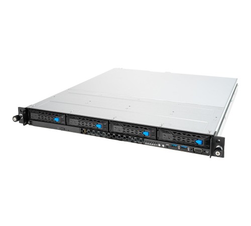 Серверная платформа/ ASUS RS300-E11-RS4 ; 1U, 1 x Socket LGA 1200; 4 x 3.5"/2.5" HS HDD Bays, up to (2*SATA/SAS/NVMe + 2*SATA/SAS); 4 x DDR4 ECC and non-ECC UDIMM; 3 slots: 1 x PCI-E x 16 + 1 x PCI-E x 8 + 1 x PCI-E x 8; 6 x SATA3 6Gb/s ports; A Серверная платформа/ ASUS RS300-E11-RS4 ; 1U, 1 x Socket LGA 1200; 4 x 3.5"/2.5" HS HDD Bays, up to (2*SATA/SAS/NVMe + 2*SATA/SAS); 4 x DDR4 ECC and non-ECC UDIMM; 3 slots: 1 x PCI-E x 16 + 1 x PCI-E x 8 + 1 x PCI-E x 8; 6 x SATA3 6Gb/s ports; A