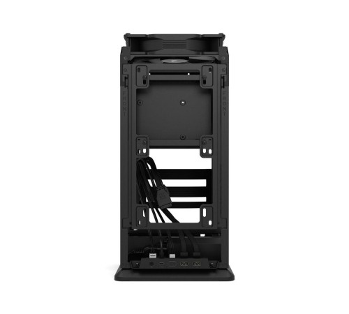 Корпус без блока питания/ Case Fractal Design Mood, Mini-Tower, 1x180mm, 2xUSB-A 3.0 + 1xUSB 3.2 Type-C, SFX PSU Support, mITX Black