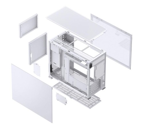Корпус без блока питания/ Case JONSBO D31 MESH, Mini-Tower, TG, no fan, 1xUSB-A 3.2 + 1xUSB-C 3.2, mATX, mDTX, mITX White Корпус без блока питания/ Case JONSBO D31 MESH, Mini-Tower, TG, no fan, 1xUSB-A 3.2 + 1xUSB-C 3.2, mATX, mDTX, mITX White