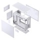 Корпус без блока питания/ Case JONSBO D31 MESH, Mini-Tower, TG, no fan, 1xUSB-A 3.2 + 1xUSB-C 3.2, mATX, mDTX, mITX White