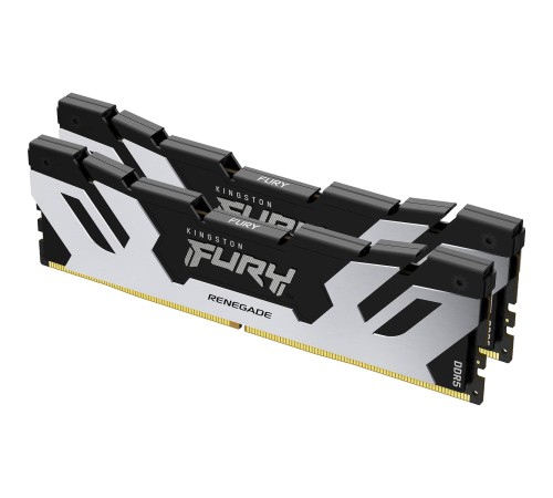Память оперативная/ Kingston 48GB 7200MT/s DDR5 CL38 DIMM (Kit of 2) FURY Renegade Silver XMP Память оперативная/ Kingston 48GB 7200MT/s DDR5 CL38 DIMM (Kit of 2) FURY Renegade Silver XMP